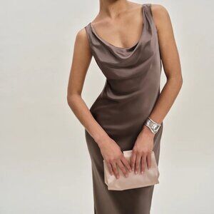 Reformation Bryn Silk Dress NWT in Magnetic